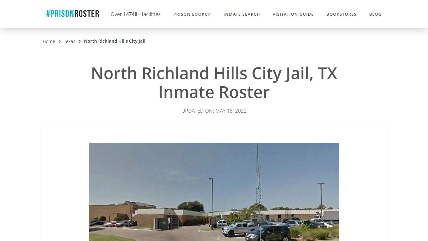 North Richland Hills City Jail, TX Inmate Roster